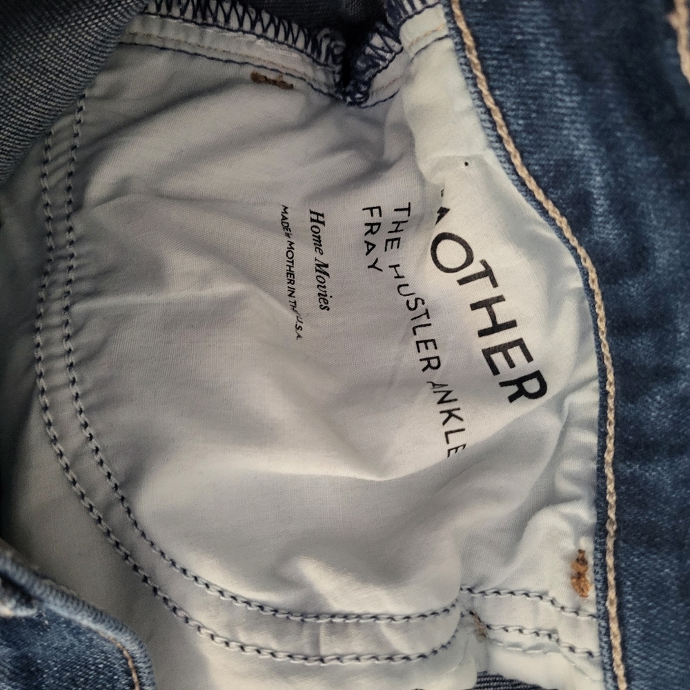 MOTHER High Rise Blue Jeans - Picture 9 of 11